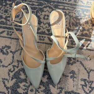 Vince Camuto Shoes | Vince Camuto Women's Light Mint Green Strappy Heels